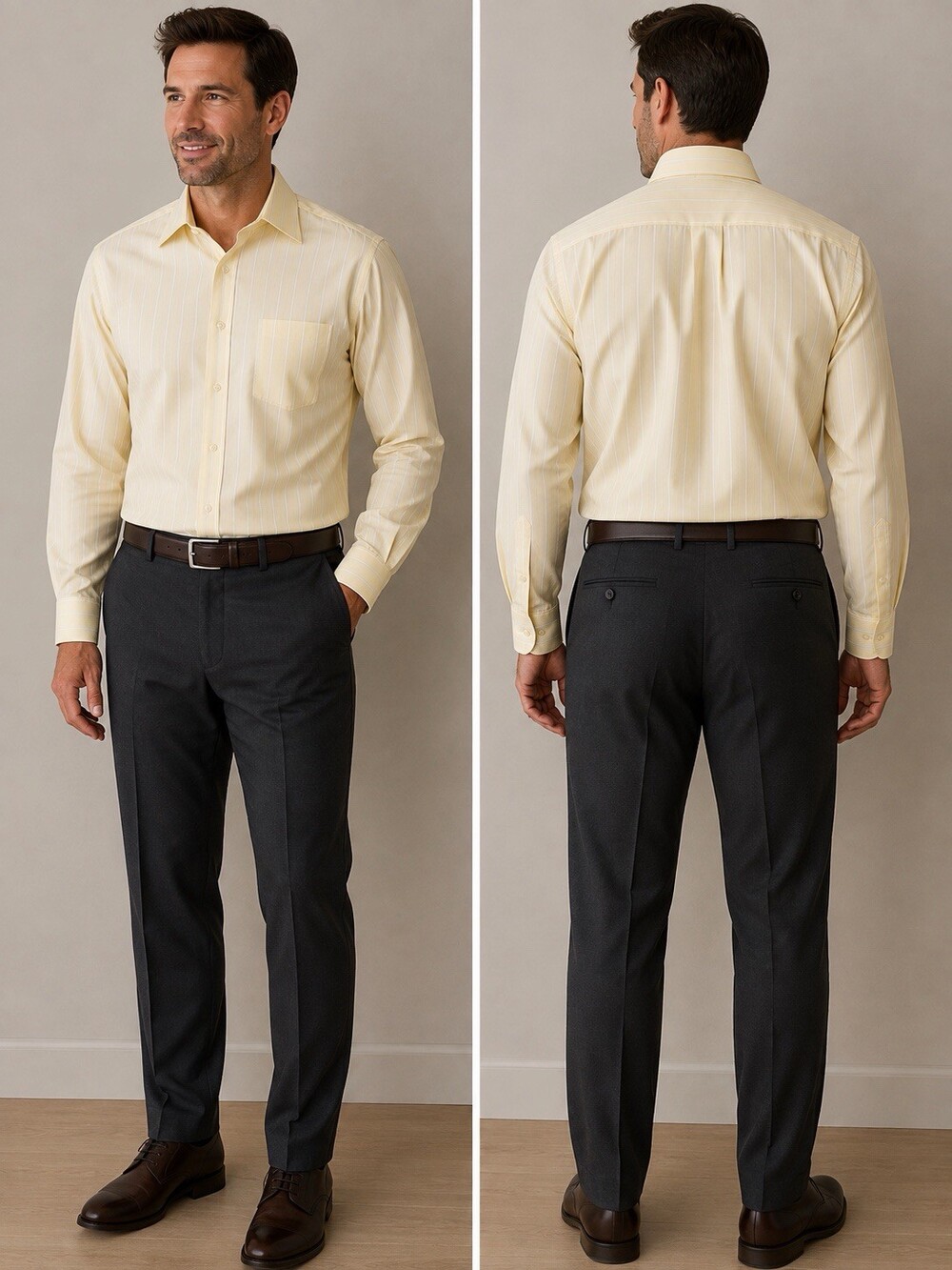 Van Heusen Men’s Long Sleeve Dress Shirt Size 16 32/33